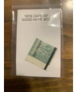 1876 Cape Of Good Hope #22 Surcharge Shifted Mint - $89.09
