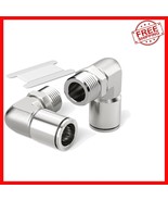 High-Pressure 304 Stainless Steel Elbow Connectors with 8MM OD &amp; NPT - 5... - $752.39 MXN