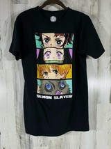 Demon Slayer Kametsu No Yaiba Graphic Tshirt Character Eyes Anime Medium - £11.87 GBP