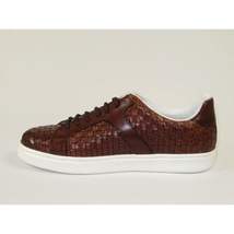 Men's Shoes GENIO Turkey Casual Dress Genuine Leather Braided 120198803 Cognac image 4