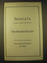 1924 Tiffany & Co. Ad - Time-Honored Quality - $18.49