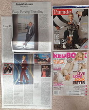 Lot 3 Ellen DeGeneres articles: Redbook 2006 + The New York Times &amp; Parade 2014 - £7.18 GBP
