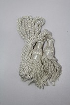 Bagpipe Cords White, Silk. - $25.00