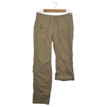The North Face Pants Womens 0 Brown Nylon Convertible Roll Up Outdoor Hi... - $26.72