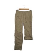 The North Face Pants Womens 0 Brown Nylon Convertible Roll Up Outdoor Hi... - $26.72