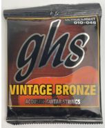 OEM GHS Vintage Bronze - Vn-Ul - Acoustic Guitar String Set, Ultra Light... - $20.28 CAD