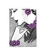 1950s Rick Rack Flowers for Jewelry and Accents - Jewelry pattern (PDF 3... - $3.75