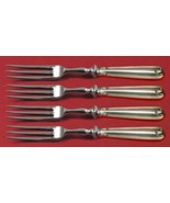 Benjamin Ben Franklin by Towle Sterling Silver Fruit Fork Set 4pc HHWS 6... - $286.11