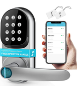 Smart Lock, Sifely Keyless Entry Door lock, smart door lock, door lock w... - $261.68 CAD