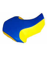 Suzuki LT80 Seat Cover Blue &amp; Yellow Color TG20187256 - £25.99 GBP