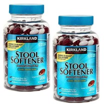2 Packs Kirkland Signature 100mg Stool Softener Docusate Sodium 400 solfgel - $414.84 MXN