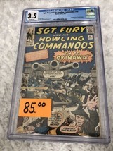 Sgt. Fury and His Howling Commandos #10 (Sept 1964) Graded 3.5 OFF-WHITE by CGC - £67.22 GBP