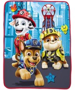 Paw Patrol Kids Movie Throw Blanket Measures 40 x 50 inches - £12.53 GBP