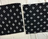MIULEE Set of 2 Decorative Throw Pillow Covers Rhombic Jacquard Pillowca... - $22.23
