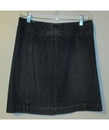 Geoffrey Beene Sport Denim Skirt Size 6 Zipper closure 18 1/2 &quot; Length New - $92.47 MXN