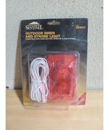 Home Sentinel Outdoor Alarm Siren Strobe Light SR400 Mansoor Electronics... - £20.13 GBP