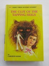 Nancy Drew #16 Clue Of The Tapping Heels Vintage Carolyn Keene Hardcover Book - £5.41 GBP