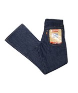 Vintage Levis Bell Bottom Jeans Womens 28x30 Orange Tab Dark Denim New T... - £116.80 GBP