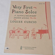 Very First Piano Solos Book One by Louise Curcio 1957 - £4.78 GBP
