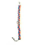 Bracelet 6 Strand Leather with Tree of Life Celtic Silver Alloy Charm - $7.99