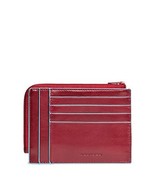 Piquadro Blue Square Coin Pouch, 0.43 liters, Red (Rosso)  - £133.72 GBP