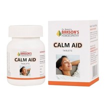 Pack of 2 - Bakson Calm Aid Tablets (75tab) Homeopathic - £20.42 GBP