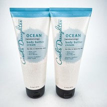 Carols Daughter Ocean Moisturizing Body Butter Cream Water Lily Lavender Lot Of2 - £30.80 GBP