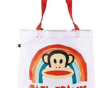 Paul Frank Julius White Core Rainbow Tote Shopping Bag NEW - $12.71