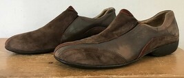 Gabor Nubuck Leather Comfort Euro Driving Loafer Shoes 8.5 US 38.5 EU 6 UK - $29.69