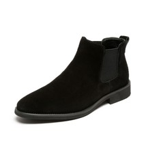 ZSAUAN Typical Men Boots  Cow Suede Chelase Casual Boots Winter / Spring Slip-on - £64.40 GBP