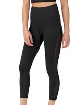 Fila Womens Forza Cropped Leggings size X-Large Color Black - £47.75 GBP