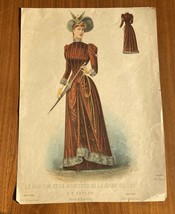 Le Bon Ton Et Le Moniteur De La Mode United Print Picture S. T. Taylor - £22.87 GBP