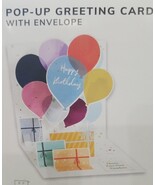 Age Specific Birthday 3D Pop-Up Greeting Card With Envelope - $12.86