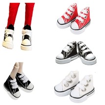Elf Prop Fashion Doll HIGH-TOP Sneakers Canvas Sport SHOES-3 Colors-USA Seller! - £2.74 GBP
