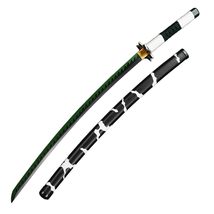 Munetoshi Demon Anime Samurai Sword 1045 Steel Functional Wind Sanemi - £57.86 GBP