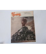 1957 YOUNG CATHOLIC MESSENGER PUBLICATION MIGHTY IRON HORSE TRAIN ENGINE... - €3,25 EUR