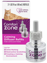 Comfort Zone Calming Diffuser Refills For Cats and Kittens 6 count (3 x ... - £93.49 GBP