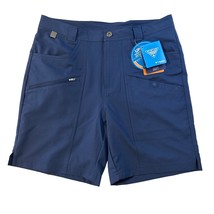 Columbia Mens Navy Blue Skiff Guide Shorts w Pockets, Size 32 8 Inseam NWT - $27.99