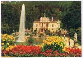 Germany Postcard Schloss Linderhof Royal Castle - £2.32 GBP