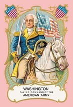 Washington Taking Command of the American Army - Art Print - £17.57 GBP+