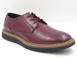 Alfani Men Plain Toe Oxfords Lincoln Size US 9M Wine Red Faux Leather - £32.07 GBP