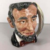 Abraham Lincoln Toby Mug Character Jug Shafford Japan #351 Abe US President 5.5&quot; - £11.72 GBP