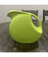 Fiesta Chartreuse Green FiestaWare Large Disc Pitcher Homer Laughlin - €42,36 EUR