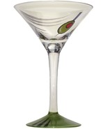 Burton Morris BCM Olives Martini Glass Barware Handpainted Westland Gift... - £10.98 GBP