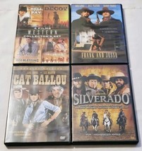 Western Collector&#39;s Set: Hell To Pay..., Cat Ballou, Silverado &amp; Frank And Jesse - £10.83 GBP