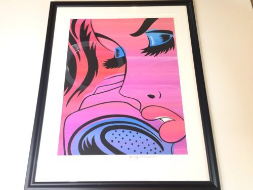Primary image for Niagara Detroit Pop Art Sorry Wrong Number Artist Proof Signed Numbered Framed