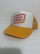 Vintage Oscar Mayer Hotdogs Hat Trucker Hat BBQ  snapback Gold Summer Ca... - £13.80 GBP