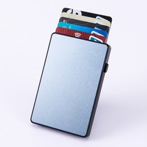 Nqi anti rfid card holder mini wallet slim thin wallet for men women small magic wallet thumb200