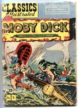 Classics Illustrated #5 HRN 118- MOBY DICK- low grade reading copy - £15.12 GBP