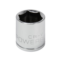 Powerbuilt 3/8 in. Drive x 19mm 6 Point Metric Socket - 940034 - £12.54 GBP